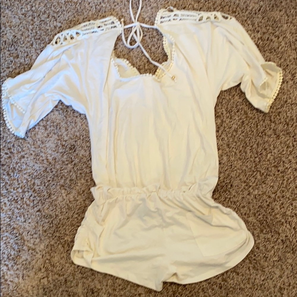 NWT l space swim coverup romper - Picture 3 of 6